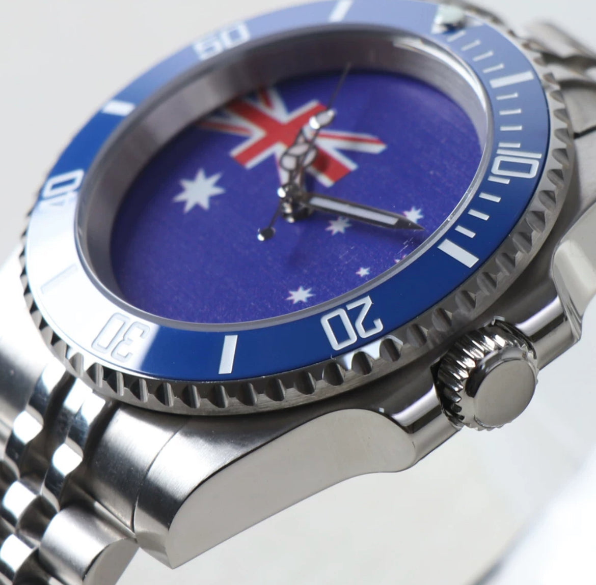 British edition seiko mod automatic watch