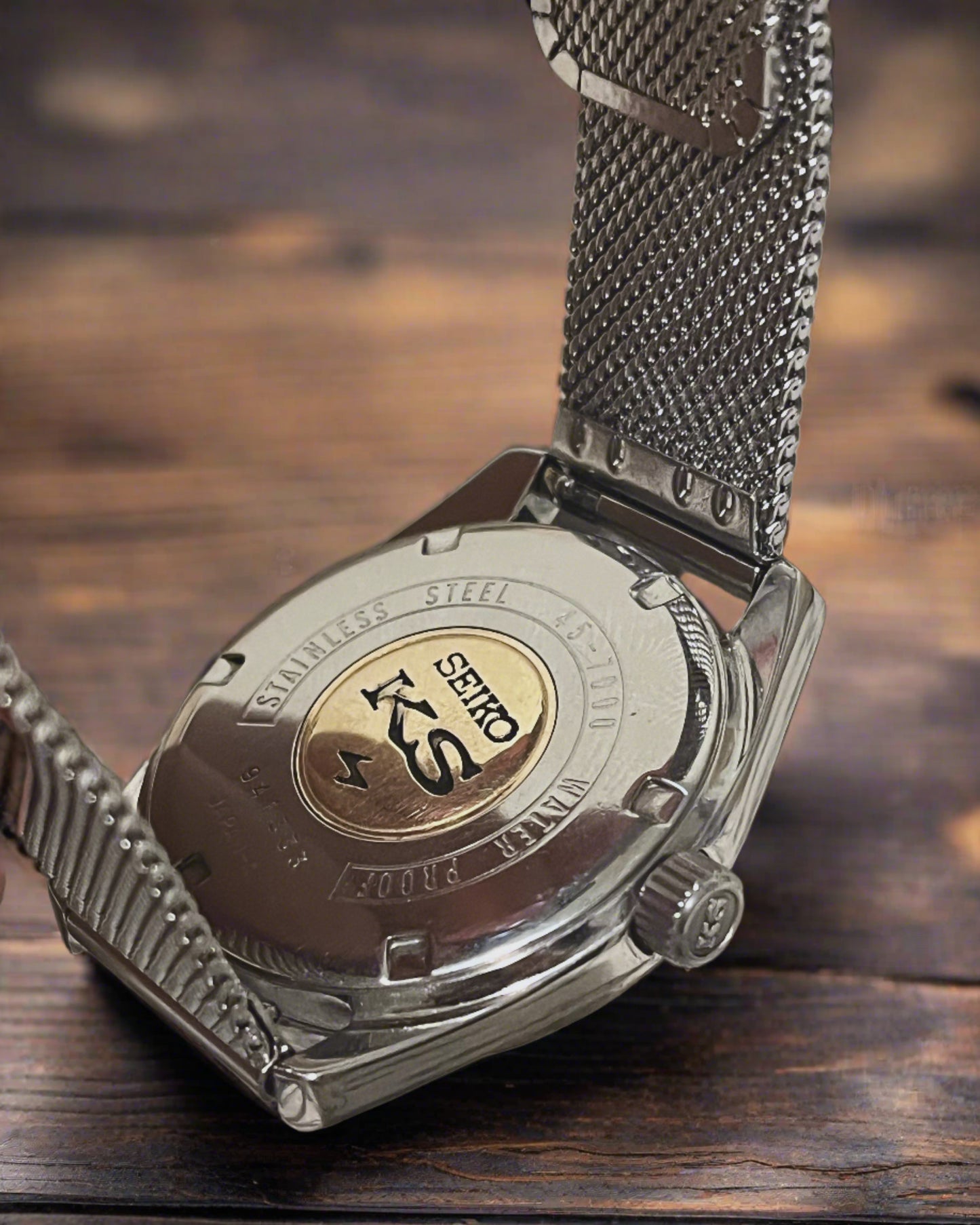 37mm Vintage King seiko Hi-beat 36000 bph manual winding watch