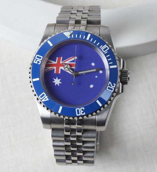 British edition seiko mod automatic watch