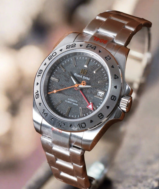 40mm Custom Grand Seiko Mod GMT Nh34 automatic Watch