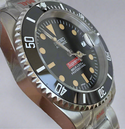 Seiko mod custom supreme edition NH35 automatic watch