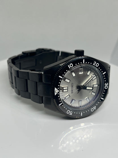 Seiko black PVD prospex mod