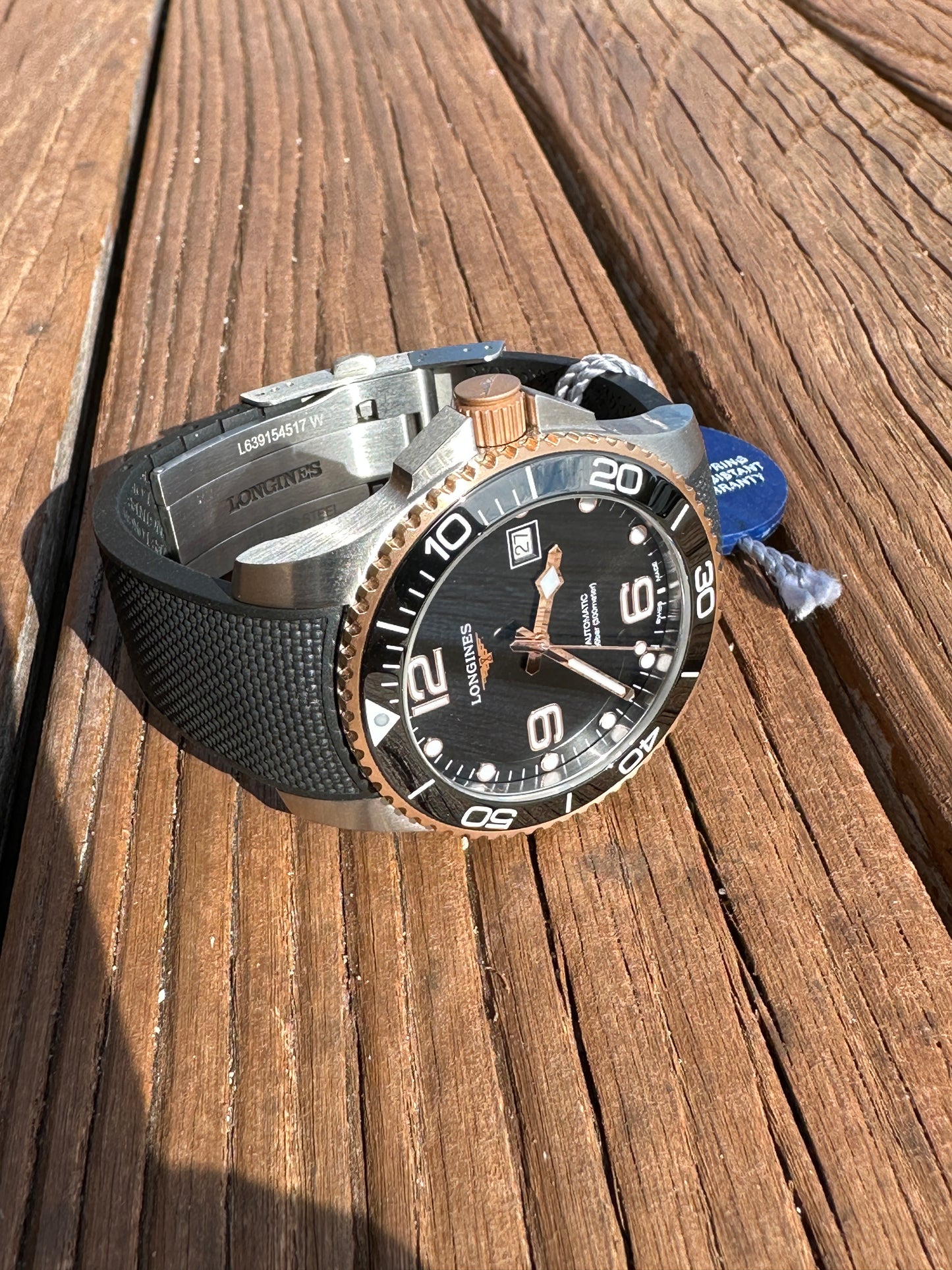 Longines hydroconquest 41mm automatic watch