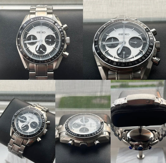 Custom build seiko mod - speedy VK63 meca quartz chronograph watch