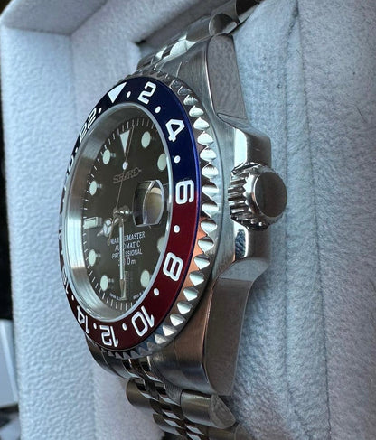 Custom build seiko mod - Pepsi automatic watch