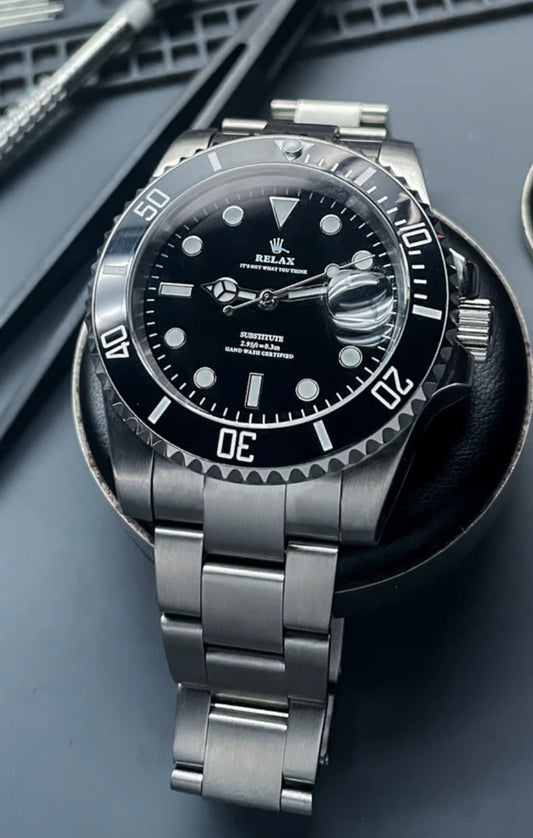 Seiko mod “RELAX” submariner automatic watch