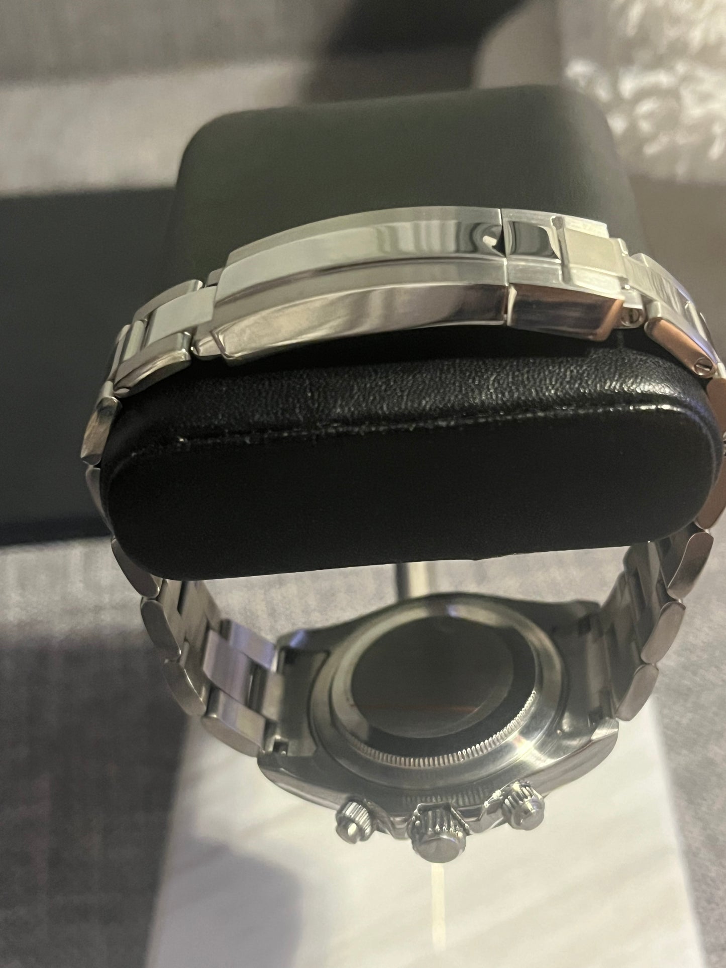 Custom build seiko seitona VK63 meca-quartz chronograph watch - panda mod Daytona