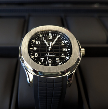 Custom build seiko mod - silver aquanaut automatic watch